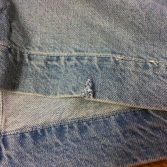 WE the Free | Free People Denim Skirt Button Front High Rise Don't get me wrong - Picture 10 of 15